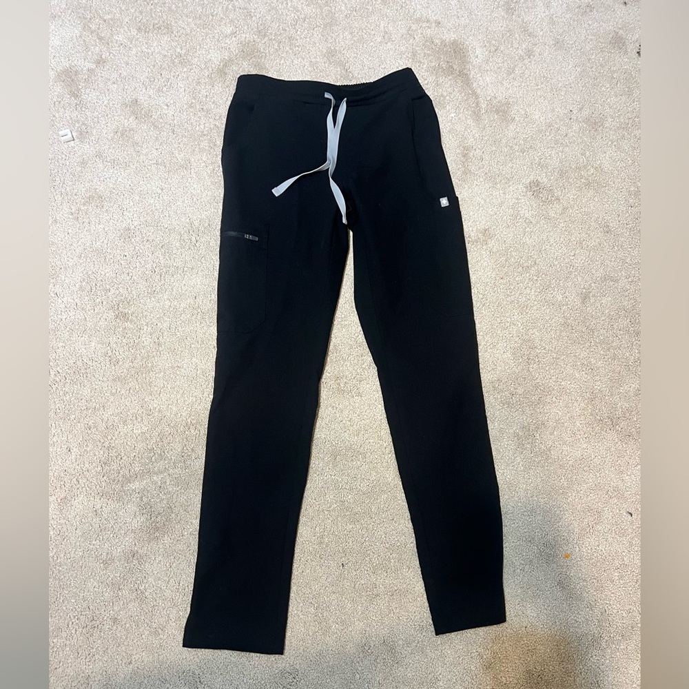 Figs Black Technical Collection Pants